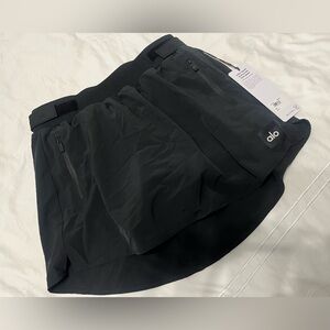 alo high waist elevation mini skirt